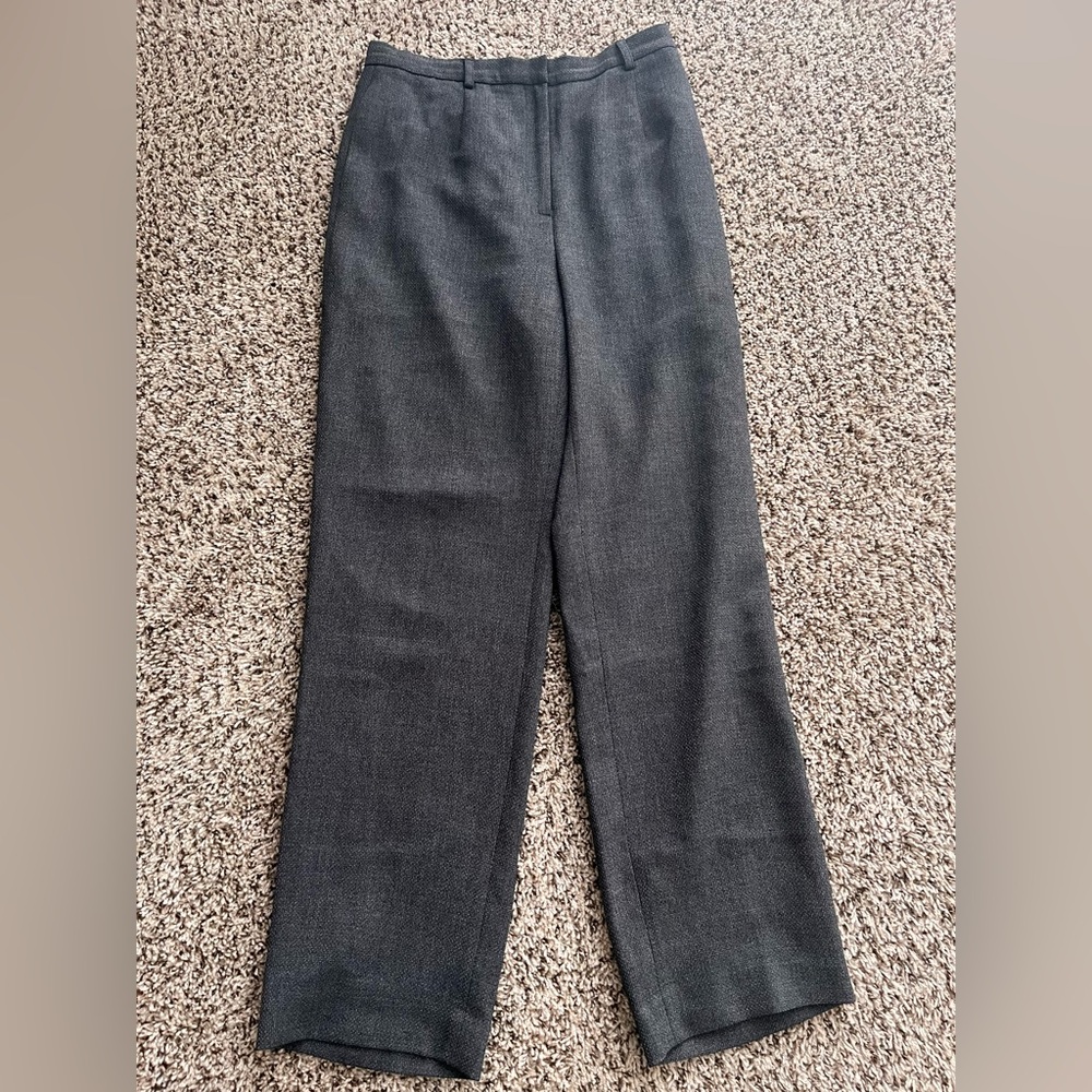 Alfani Charcoal Textured Trousers